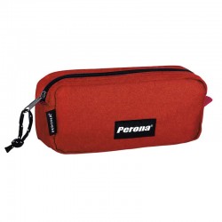 Trousse à crayons Vulcano Red Perona 58576 