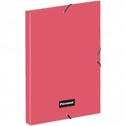 Chemise Vulcano Pink A4 avec élastiques Perona 56239