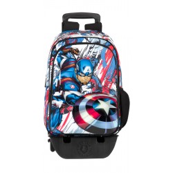Sac à dos Captain America Limit avec trolley Perona 58529