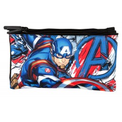 Captain America Limit Perona Etui à crayons triple plat 58531