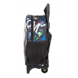 Sac à dos pour maternelle Spiderman Venom avec roulettes Perona 58502 | Perona Bags