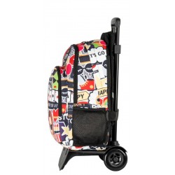 Sac à dos junior avec trolley Don't Stop Perona 58362 | Perona Bags