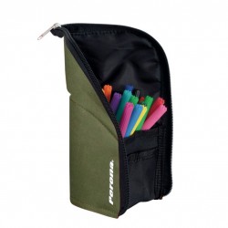 Trousse à crayons moulable Olive Perona 56945 | Perona Bags