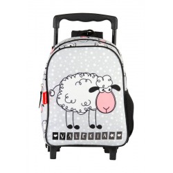 Sac à dos pour maternelle Perona Sheep avec roulettes 58323