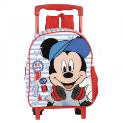 Sac à Dos avec Roues pour Crèche Mickey Best Perona 58431