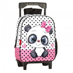 Sac à Dos avec Roues de Crèche Panda Perona 58750