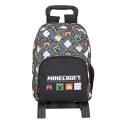 Sac à dos junior pour ordinateur avec trolley Minecraft TNT Perona 59064 | Perona Bags