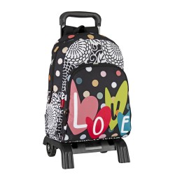 Sac à dos d'ordinateur junior avec chariot Campro Love Perona 58875