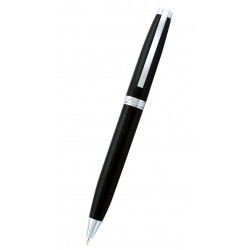 Coffret cadeau stylo à bille noir Fossil Perona 40098