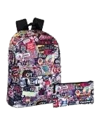 Sac à dos avec fourre-tout